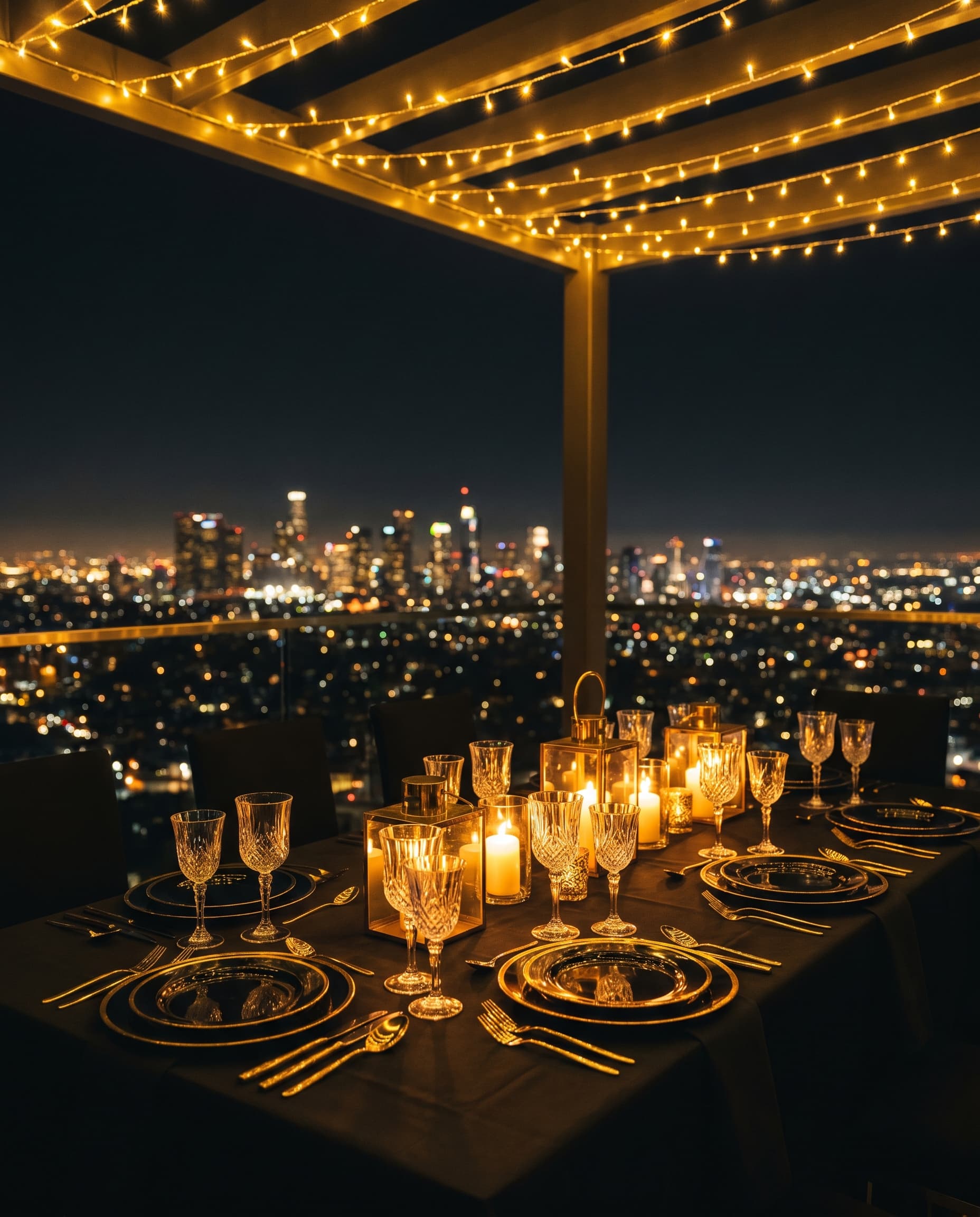 Rooftop Dinner With Kasius & Nova